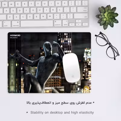 ماوس پد هومرو مدل A7750 طرح مرد عنکبوتی