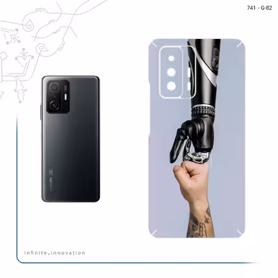 برچسب پوششی ماهوت مدل Robotics مناسب برای گوشی موبایل شیائومی 11T 5G