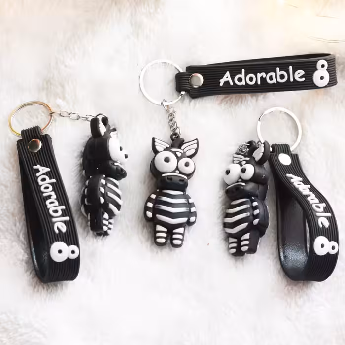 جاکلیدی دنیای سرگرمی های کمیاب مدل حیوانات طرح گوره خر