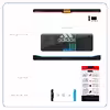 برچسب پوششی ماهوت مدل adidas-Logo مناسب برای تبلت مایکروسافت Surface Pro 3 2014