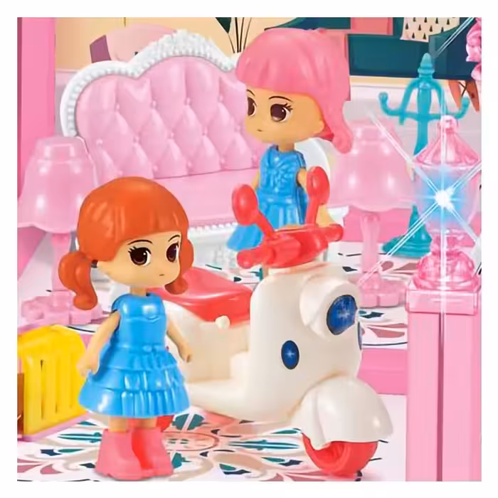 ست اسباب بازی لوازم خانه مدل خانه عروسکی