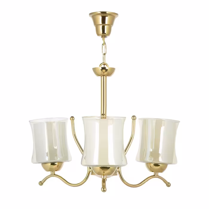 لوستر و چراغ دیواری چشمه نور کد A823/3-1-Pro بسته دو عددی