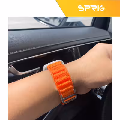 بند اسپریگ مدل Loop Alpine مناسب برای اپل واچ Series 4 Aluminum 44mm