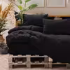 سرویس روتختی کاتن باکس مدل Neat  Siyah دو نفره 4 تکه