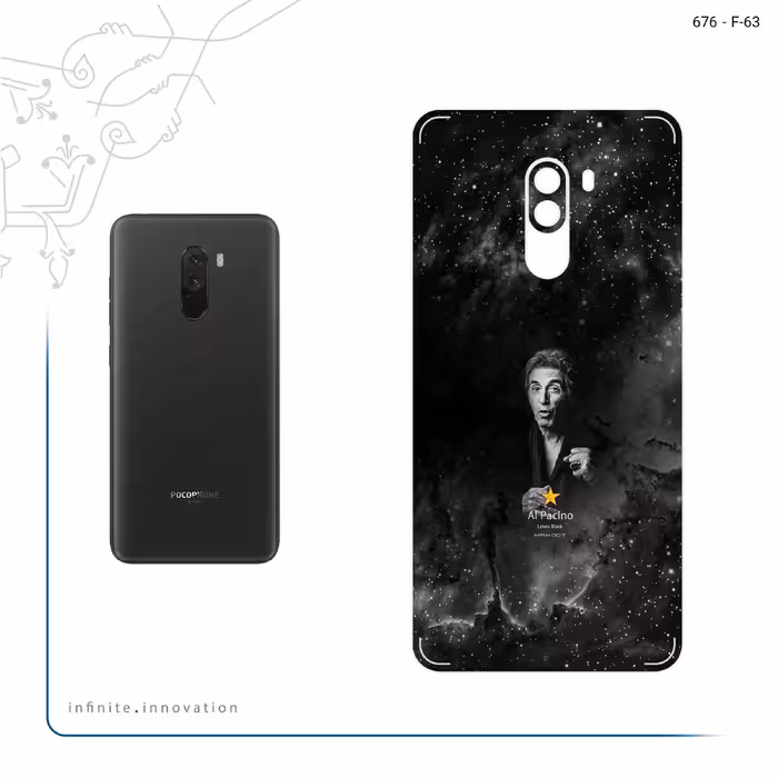برچسب پوششی ماهوت مدل Al Pacino مناسب برای گوشی موبایل شیائومی POCOPHONE F1