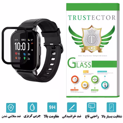 محافظ صفحه نمایش تراستکتور مدل PMMA مناسب برای ساعت هوشمند هایلو Solar LS02
