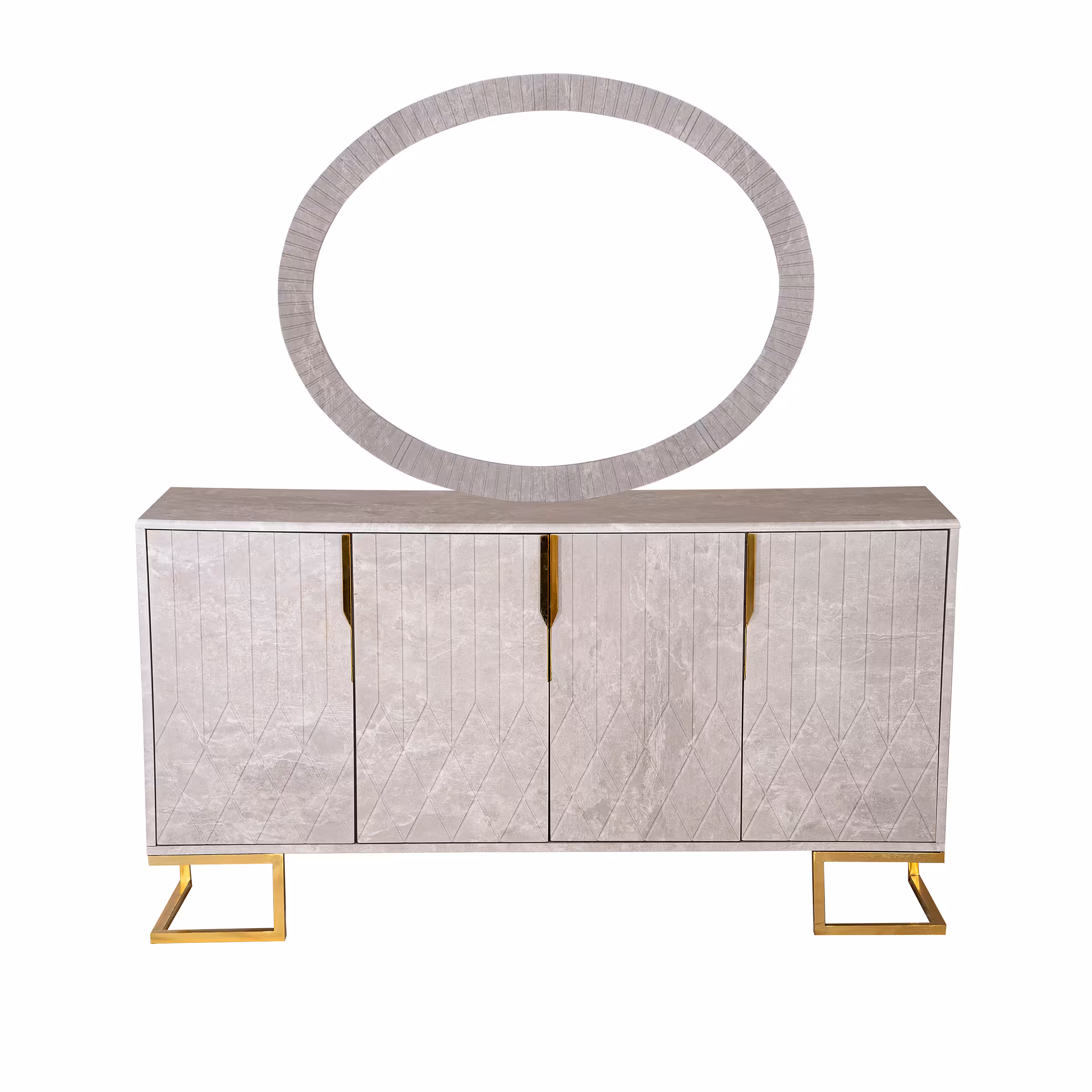 کنسول مدل مهرگان کد 1095 به همراه قاب آینه