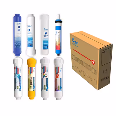 فیلتر دستگاه تصفیه آب اس اس وی مدل L800 بسته 8 عددی