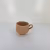 فنجان سفالی خام مدل قهوه خوری 