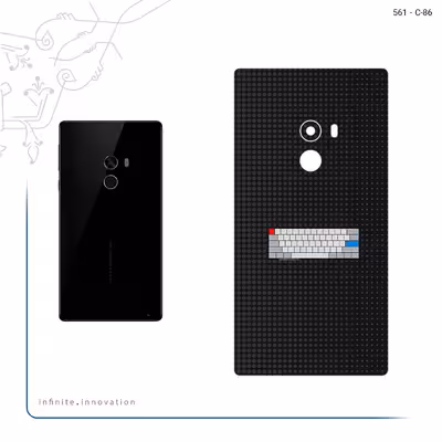 برچسب پوششی ماهوت مدل Minimal Keyboard Icon مناسب برای گوشی موبایل شیائومی Mi Mix