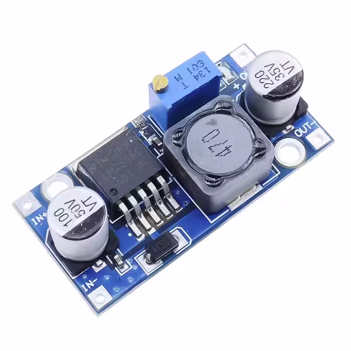 ماژول مبدل کاهنده مدل DC-DC LM2596 بسته 5 عددی