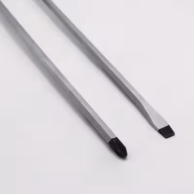 پیچ گوشتی ضربه خور دوسو و چهارسو مدل گوریلا کد YP-FOGH BOLAND-42CM بسته 2 عددی