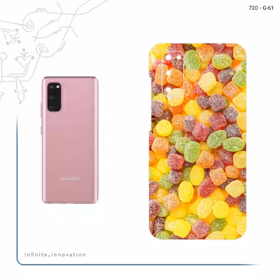 برچسب پوششی ماهوت مدل Gummi candy 2 مناسب برای گوشی موبایل سامسونگ Galaxy S20