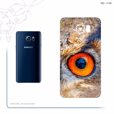 برچسب پوششی ماهوت مدل Owl eyes مناسب برای گوشی موبایل سامسونگ Galaxy Note 5