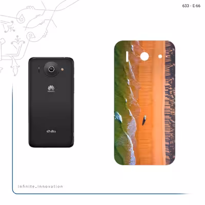 برچسب پوششی ماهوت مدل Beach and Green Sea مناسب برای گوشی موبایل هوآوی Ascend G510