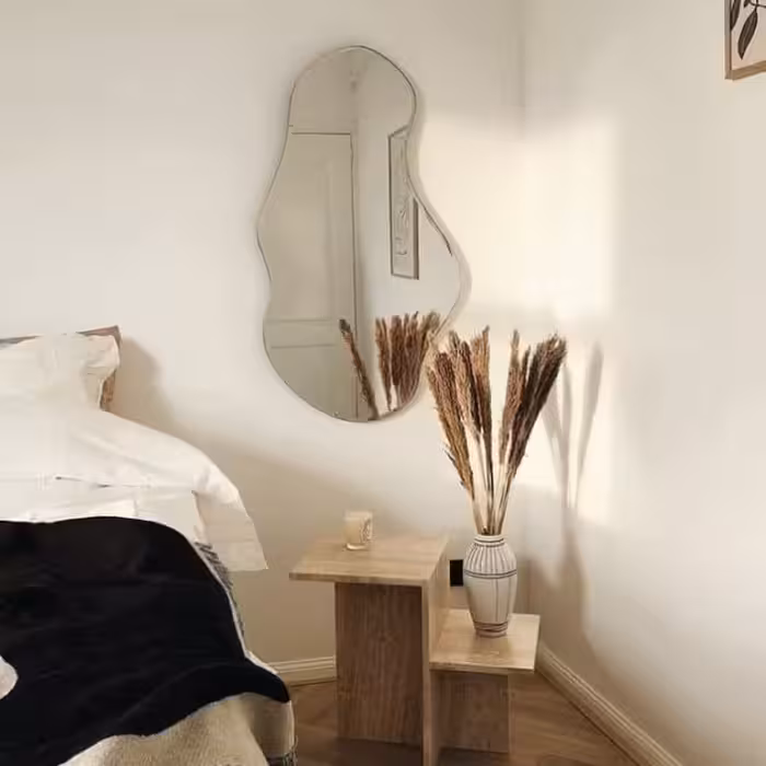 آینه دکوراتیو مدل نامتقارن کد 120