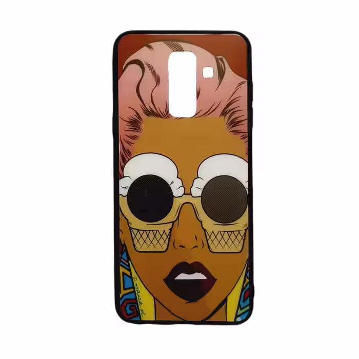 کاور طرح زن کد j8 مناسب برای گوشی موبایل سامسونگ Galaxy A6 plus / J8