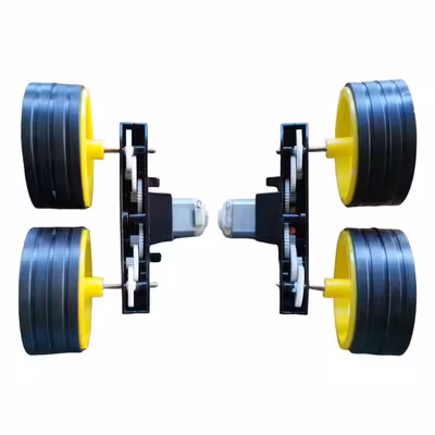 موتور گیربکس چرخدار مدل comfort mtm بسته 2 عددی