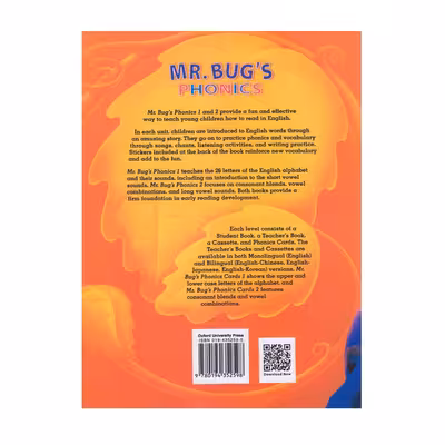 کتاب Mr. Bug's Phonics 2 اثر جمعی از نویسندگان انتشارات الوندپویان