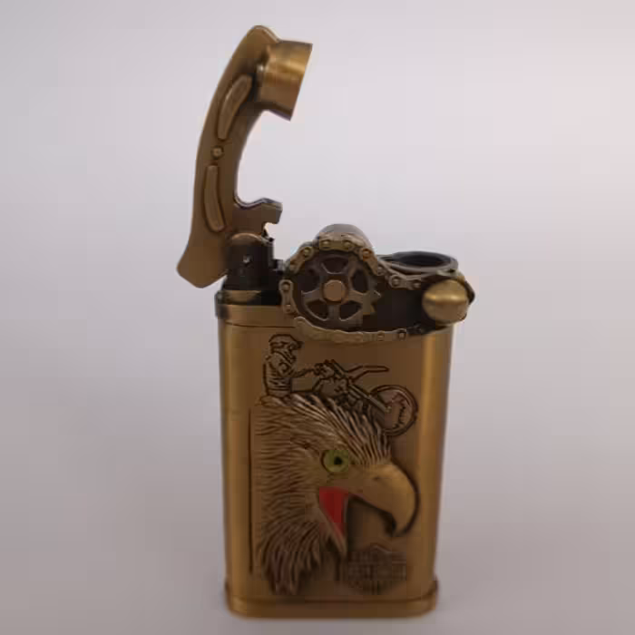 فندک مدل هندلی طرح عقاب کد 3652