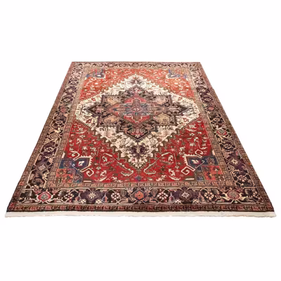 فرش قدیمی دستباف شش متری سی پرشیا کد 123143