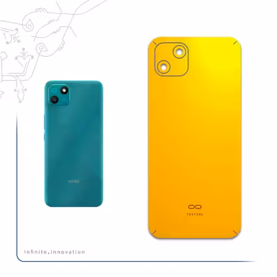 برچسب پوششی ماهوت مدل Matte-Deep-Mustard مناسب برای گوشی موبایل ویکو T10