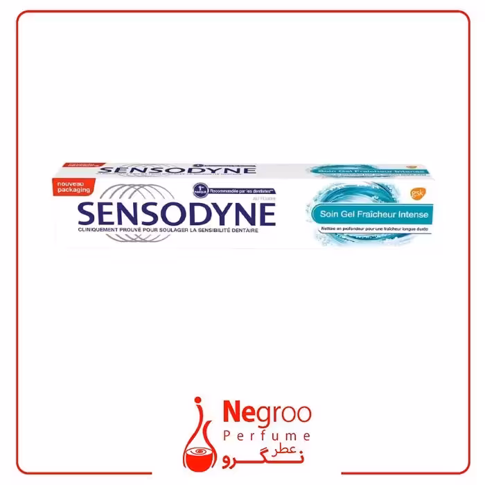 خمیر دندان سنسوداین مدل Soin Gel Fraicheur Intense