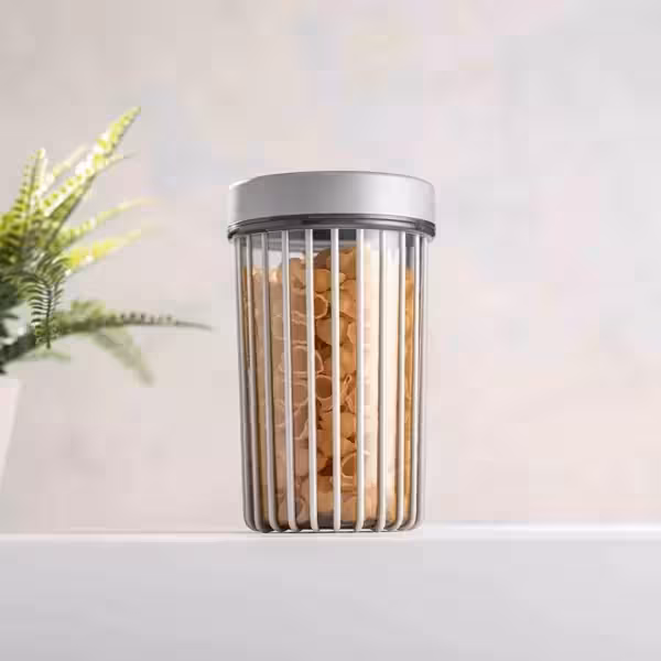 فولي لايف - ظرف ( بانکه ) نگهدارنده گرد 1100 میل طوسی