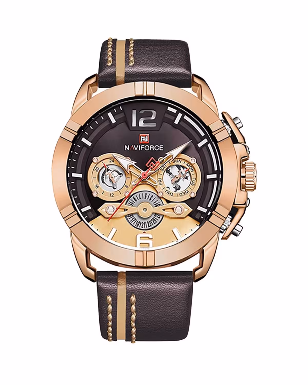ساعت مچی مردانه ناوی فورس NAVIFORCE NF9168 RG/CE/BN