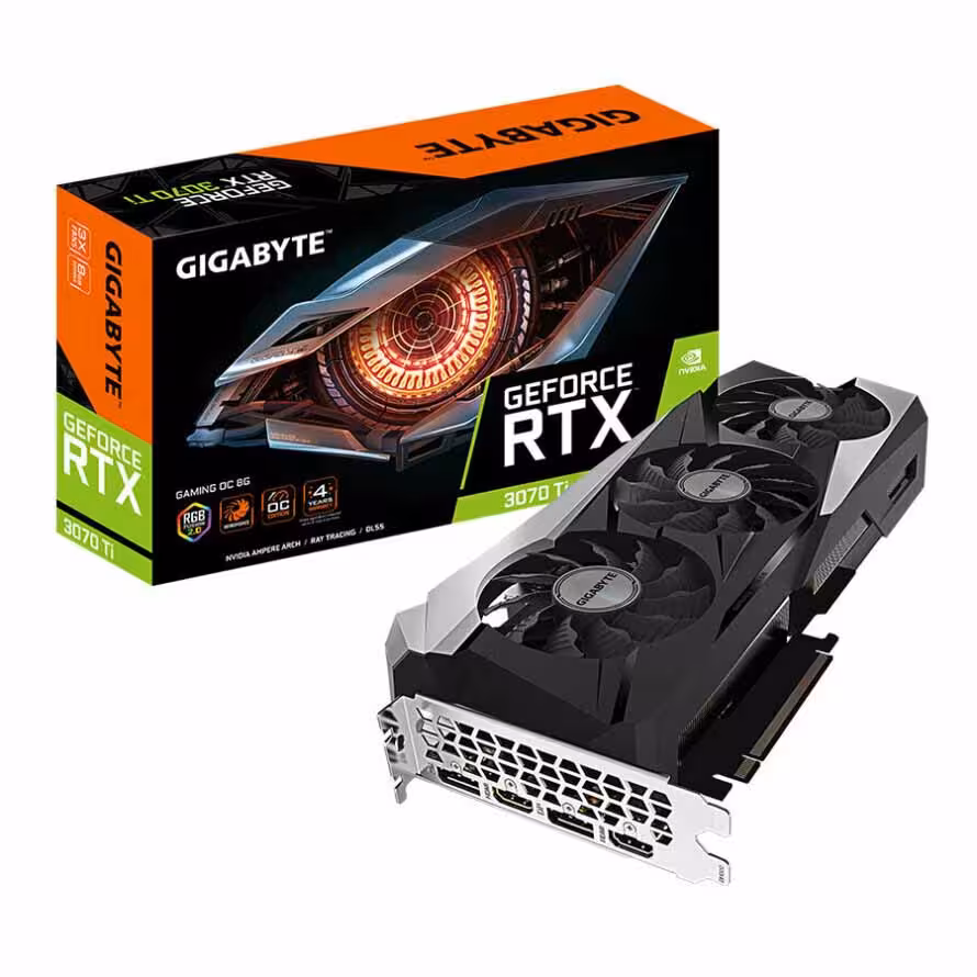 کارت گرافیک گیگابایت Graphics GIGABYTE RTX 3070 Ti GAMING OC 8G