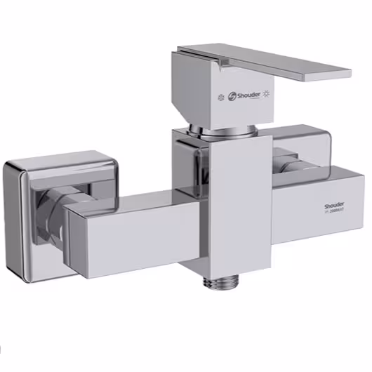 شیر توالت شودر مدل شارپ کروم