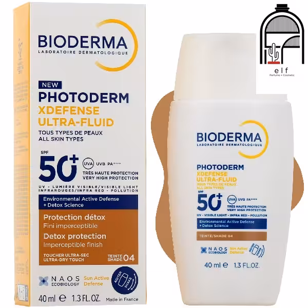 ضد آفتاب فوق سبک بایودرما مدل Photoderm X’Defense SPF50  | محافظت بسیار بالا، ضد آلودگی و پیری زودرس