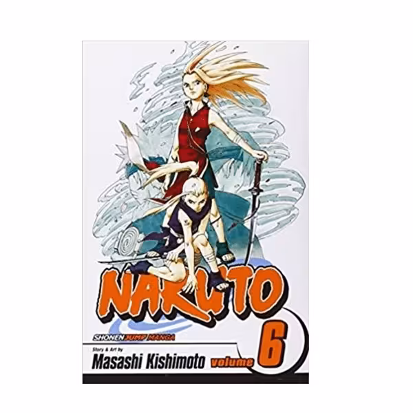 کتاب مانگا Naruto Vol. 6 نارتو جلد 6