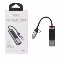 هاب چهار پورت USB-C یسیدو مدل HB19
