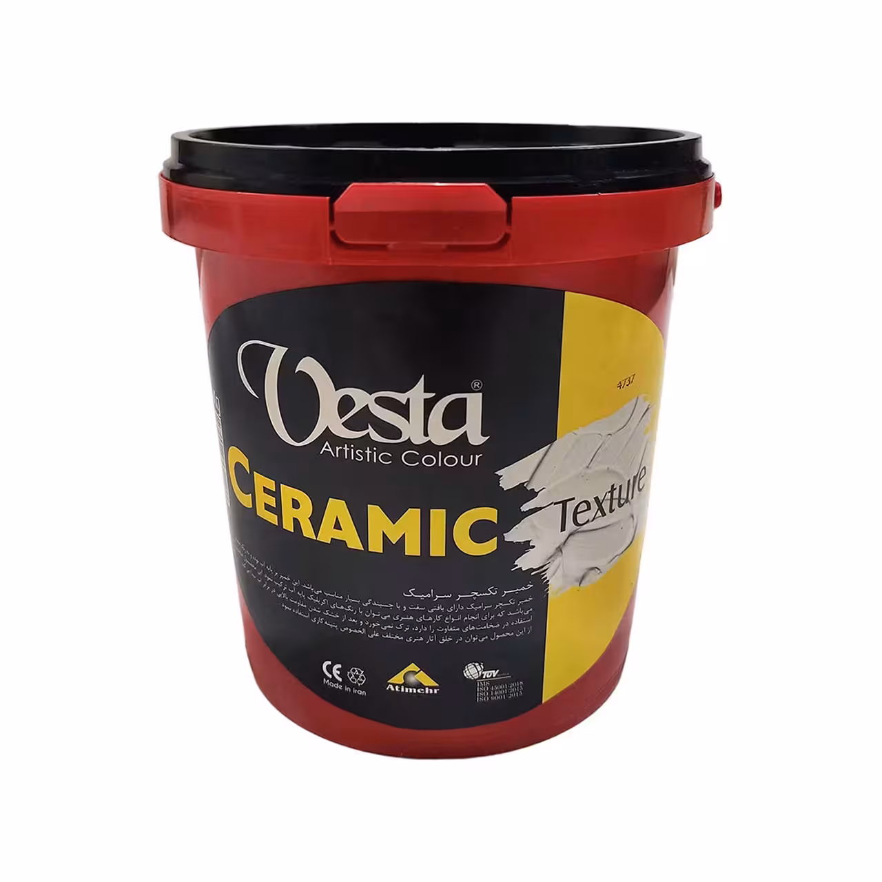 خمیر تکسچر سرامیک وستا 1000 میلی لیتری