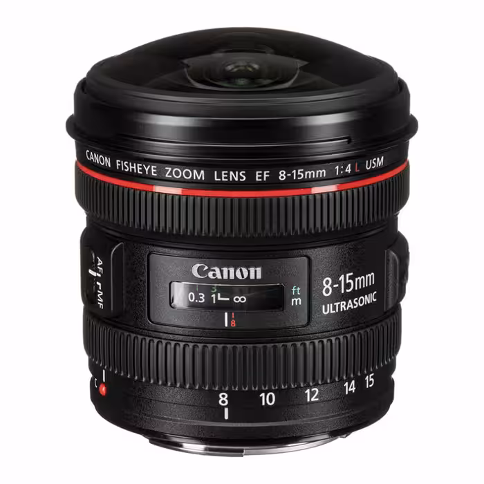 لنز عکاسی کانن EF 8-15mm F/4L USM Fisheye