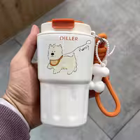 تراول ماگ 360 میل دیلر طرح سگ (DILLER) اورجینال