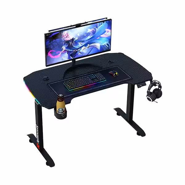 میز گیمینگ موتور دار ردراگون GD 3320 L RGB طول 160 سانتی متر