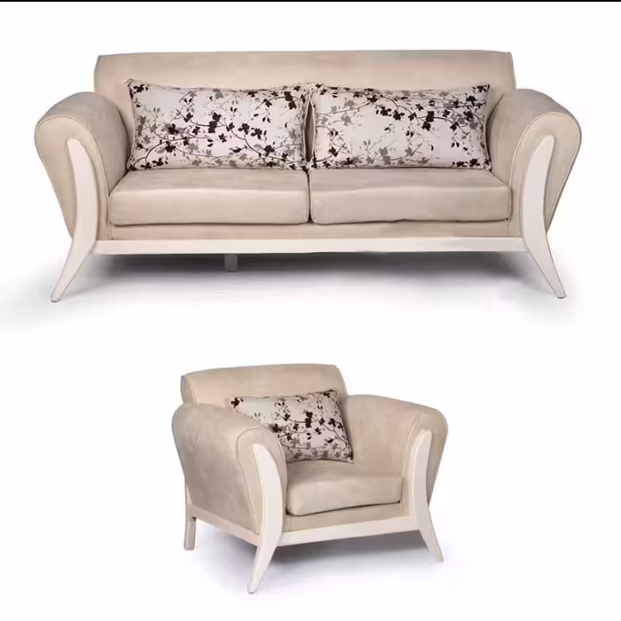 مبل راحتی با پایه چوبی(هزینه ارسال با مشتری) (پس کرایه)