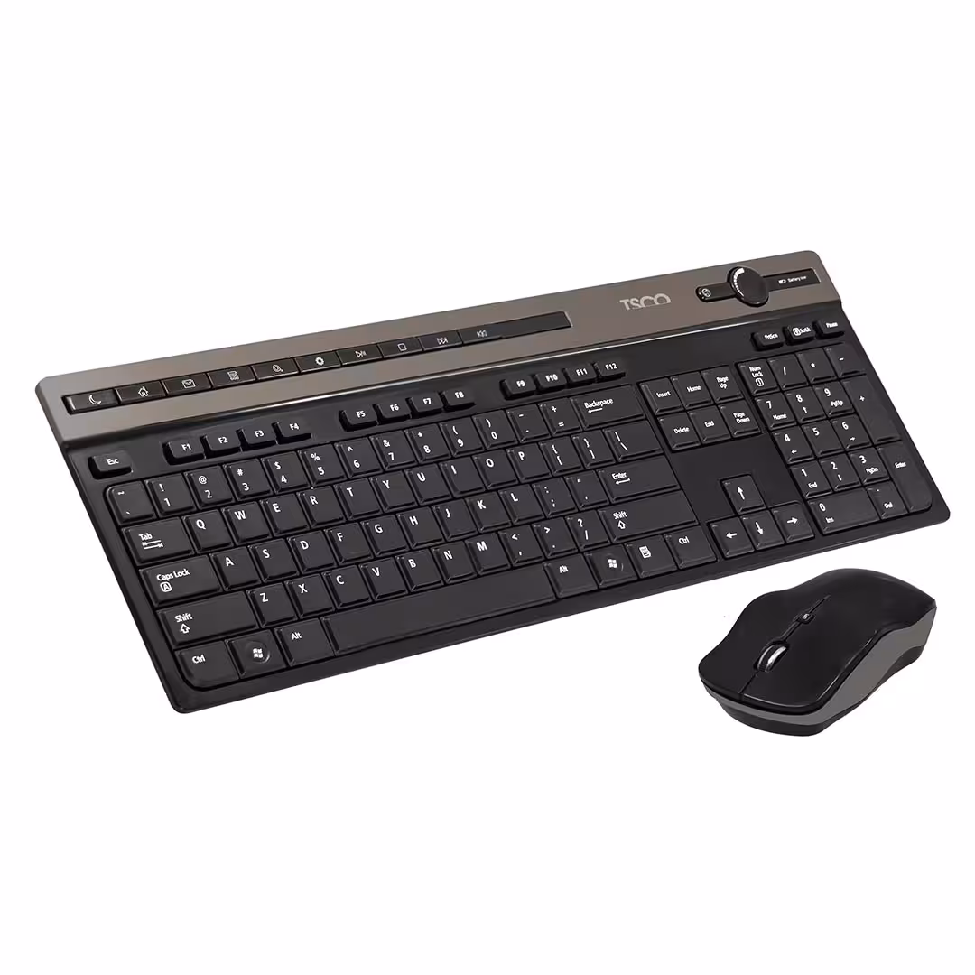 کیبورد و ماوس بی سیم تسکو مدل TKM 7106W