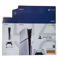 رویه کارتن کنسول PS5 اسلیم ریجن 2 اروپا ظرفیت 1 ترابایت