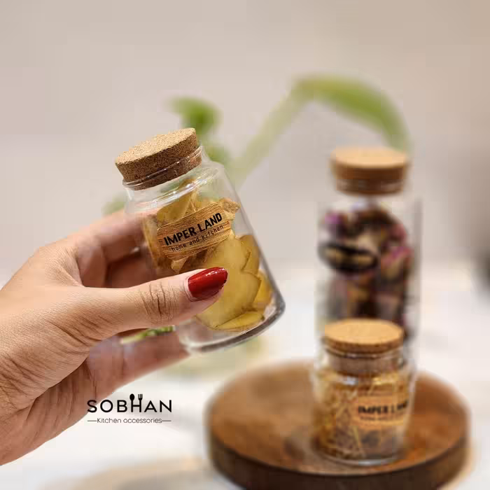 بانکه نقلی درب چوب پنبه ریوان امپرلند در سه سایز