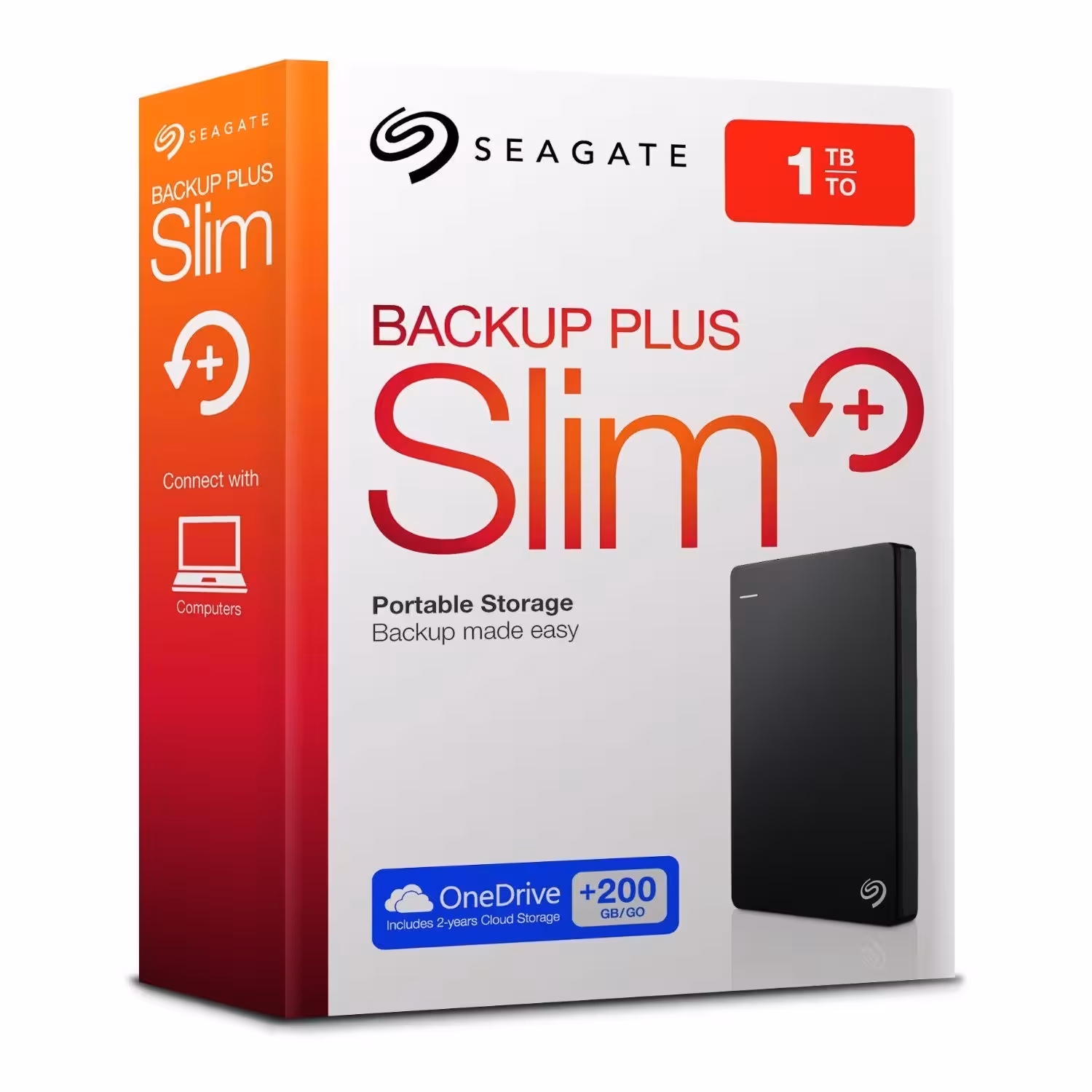 هارددیسک اکسترنال سیگیت مدل backup plus بدنه فلزی ظرفیت640 گیگ با 1 سال گارانتی