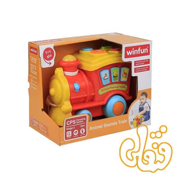 قطار حیوانات و موزیکال وین فان Animal Sounds Train 677