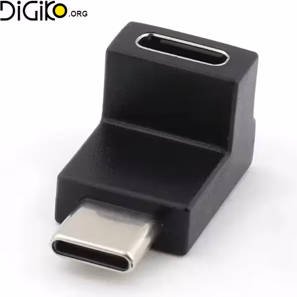 تبدیل نر به ماده تایپ سی سر کج  MINI TECH