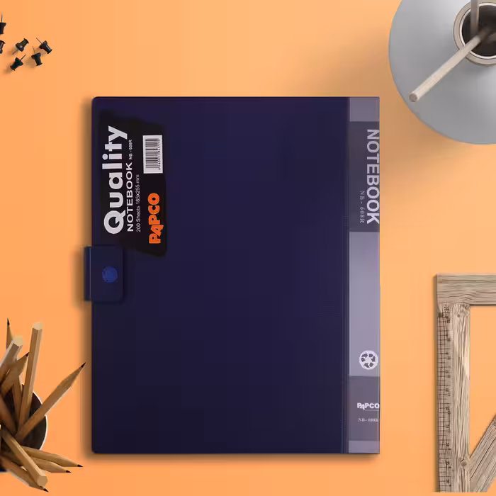 دفتر کلاسوری 200 برگ پاپکو مدل NB-608R | چاوه