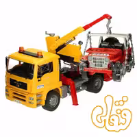 MAN TGA Abschlepp-LKW mit Geländewagen 02750