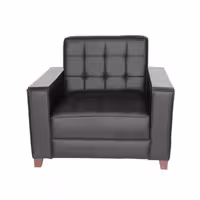 مبل یک نفره دسته چوبی مدل ایوا