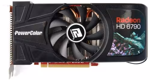 کارت گرافیک POWERCOLOR HD6790 1G DDR5 (استوک)