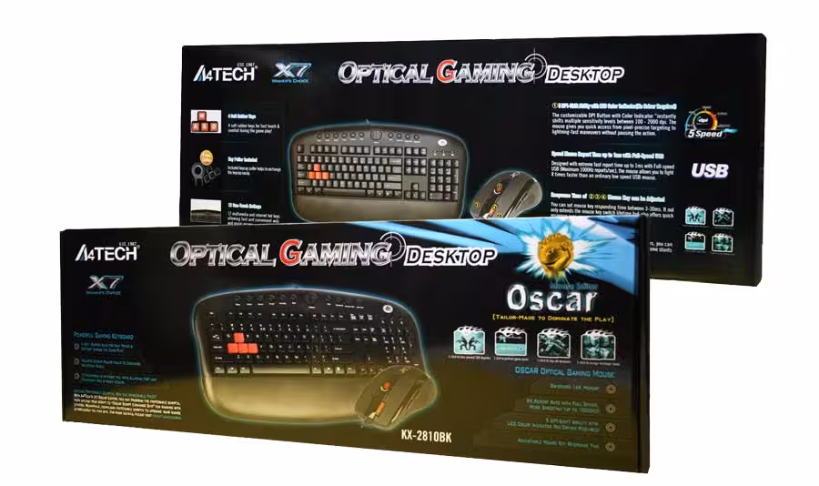 کیبورد و موس گیمینگ ایفورتک KX-2810BK